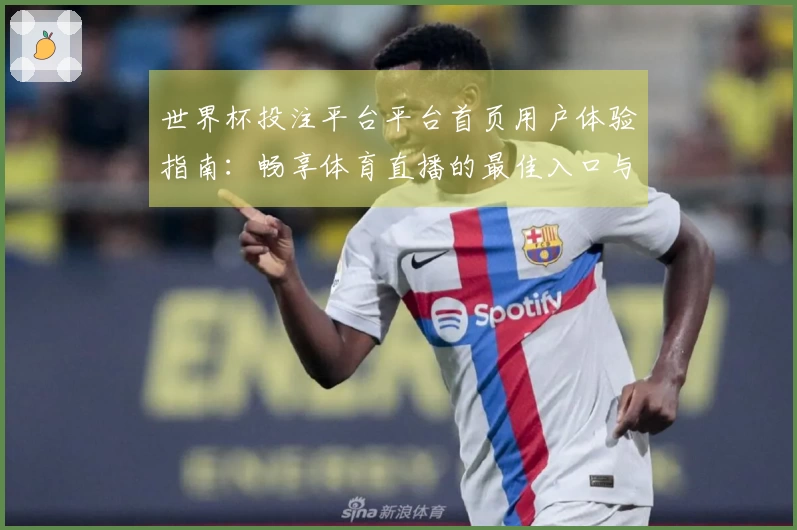 世界杯投注平台平台首页用户体验指南:畅享体育直播的最佳入口与功能介绍