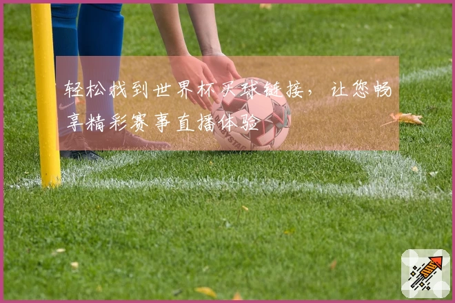 轻松找到世界杯买球链接，让您畅享精彩赛事直播体验